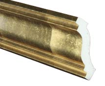 Gold Foil Crown Molding