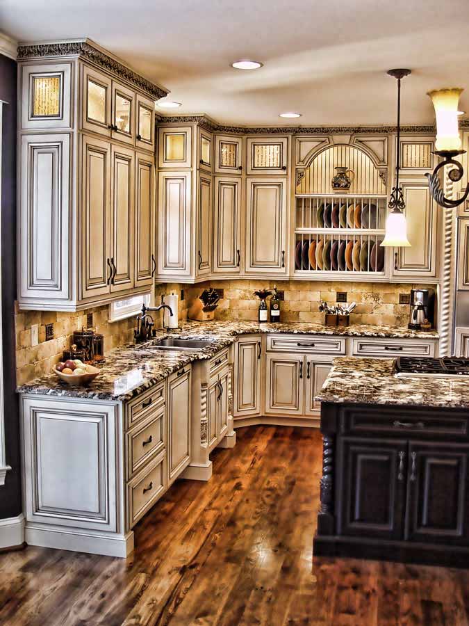 Antique Kitchen Crown Molding
