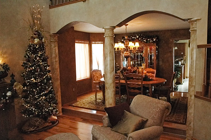 Tuscan Style Grand Room