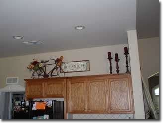 Kitchen Before Crown Molding