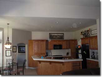 Kitchen Before Crown Molding