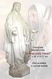 Immaculate Heart Statue
