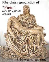 Pieta Antique Statue