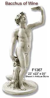 Bacchus Statue